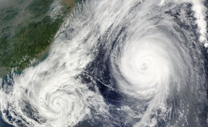 Turbulence (seen here in cyclones) ... is described as the oldest unsolved problem in physics. Image by WikiImages from Pixabay 